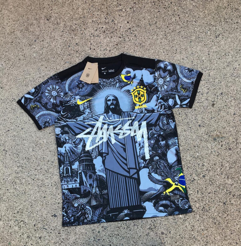 Alternative view of BRAZIL X JESUS CHRIST X STUSSY SPECIAL EDITION ( BLACK)