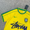 Brazil Special Edition 1998 shirt fabric and trim detail