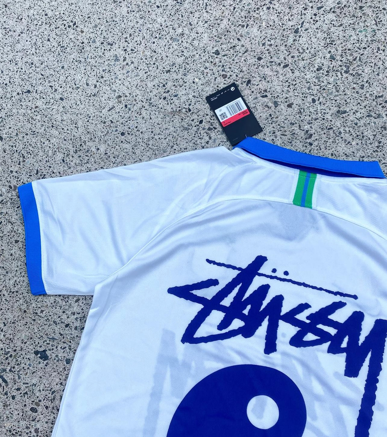 Brazil white and Blue 2019 Stussy Special Edition - Image 3