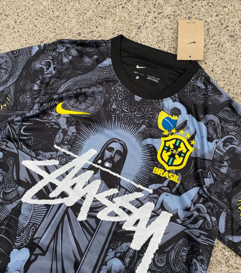 Alternative view of Brazil Jesus Shirt - Stussy Edition