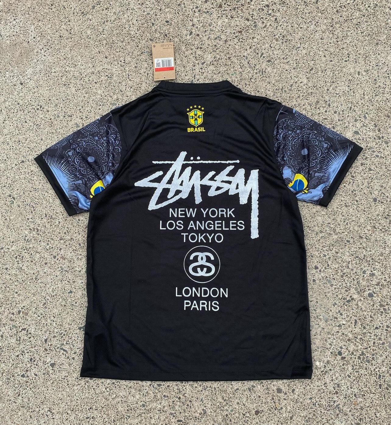 Brazil Jesus Shirt - Stussy Edition - Image 5