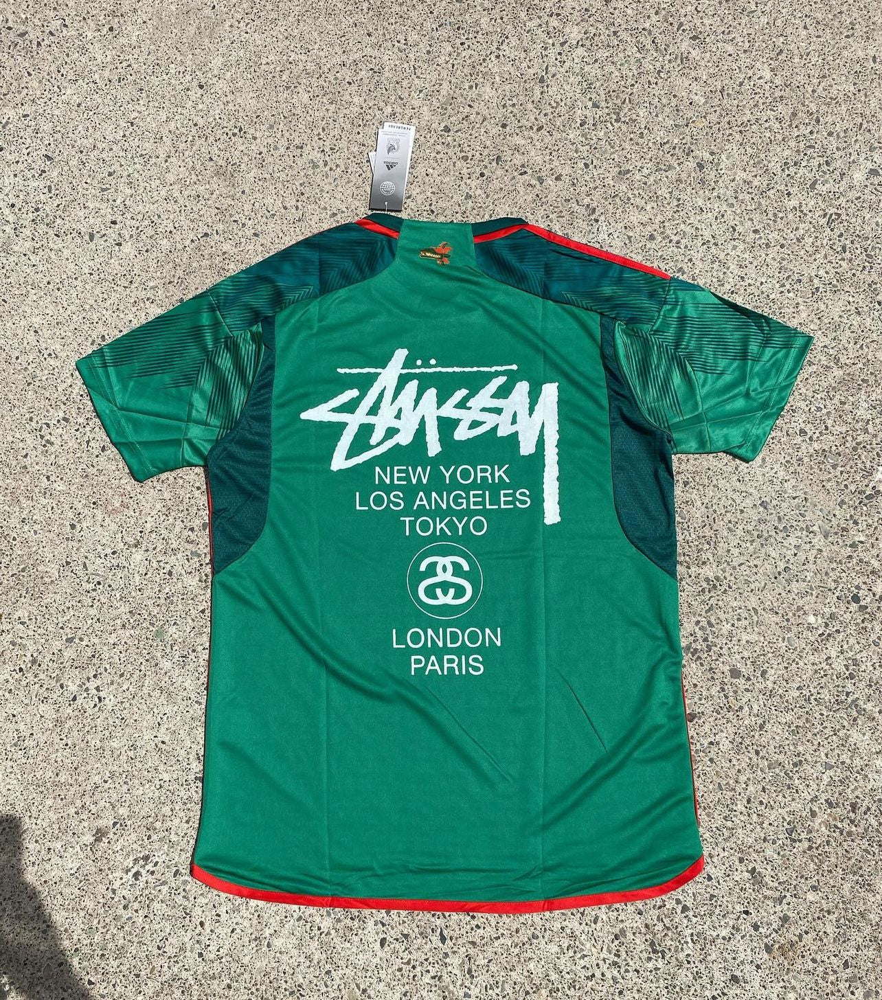 23/24 Mexico X Stussy Special Edition football jersey - Image 4