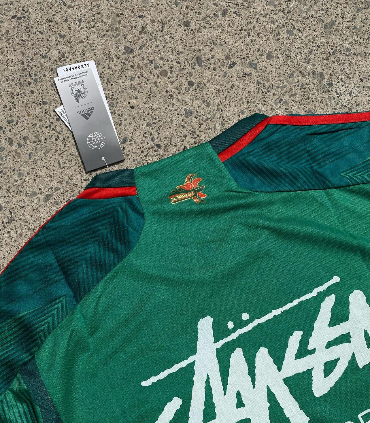 23/24 Mexico X Stussy Special Edition football jersey - Image 5