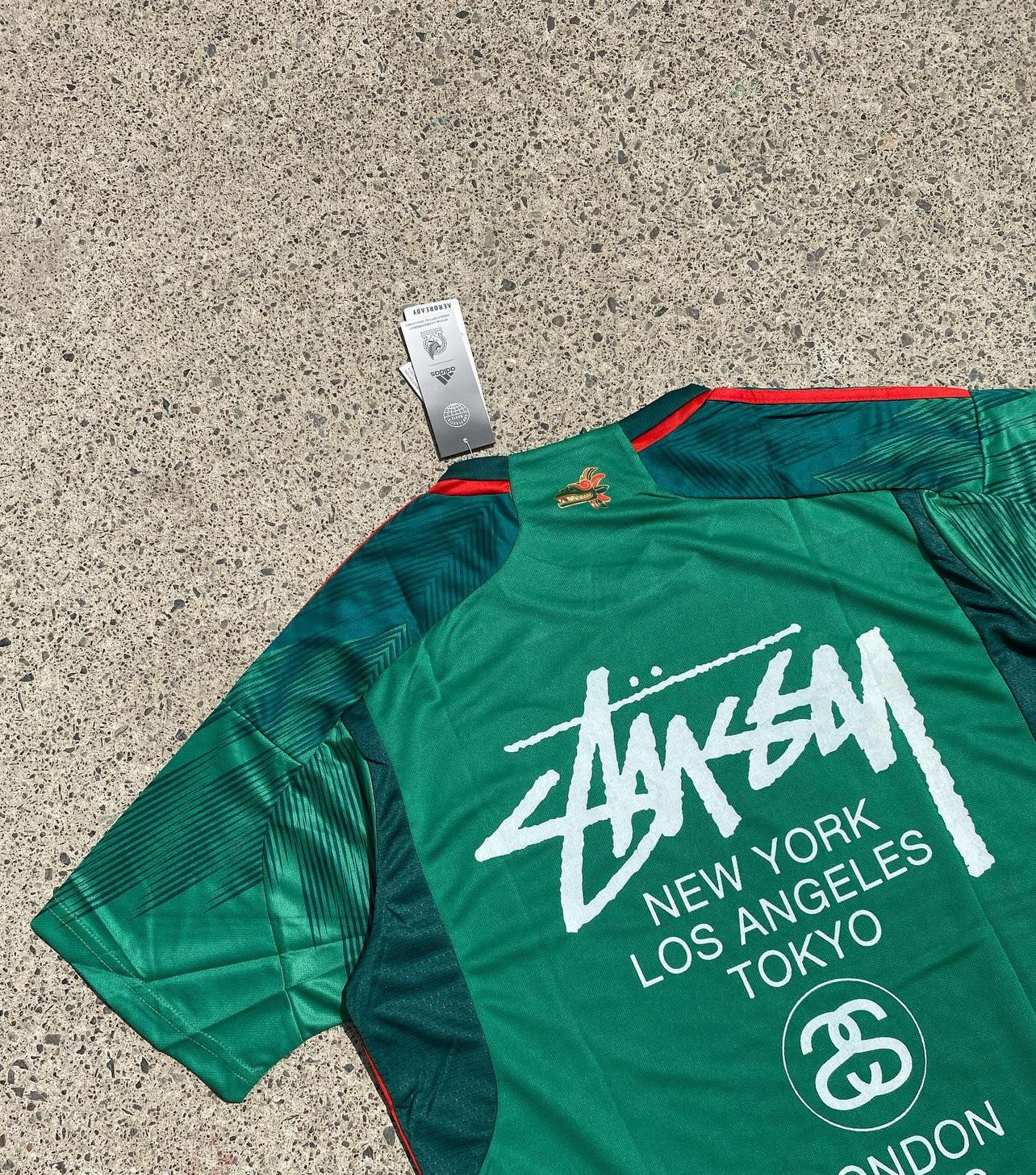 23/24 Mexico X Stussy Special Edition football jersey - Image 7