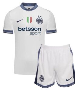 Inter Milan 2024/25 Infant Away Shirt & Shorts Set