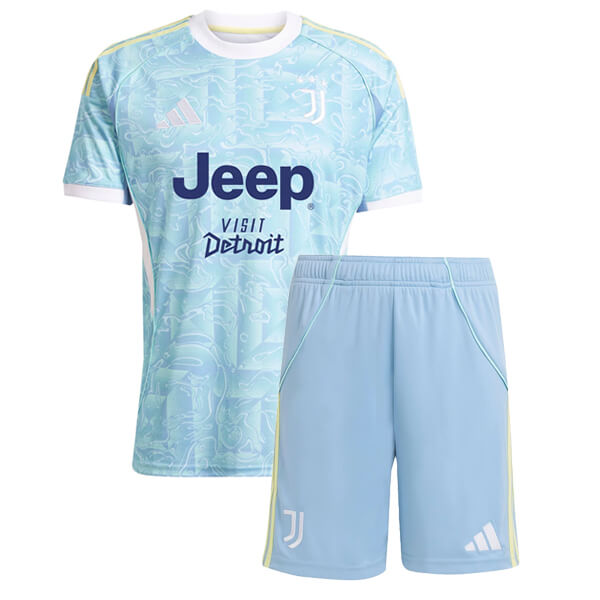 Juventus Away Kids Kit 25/26