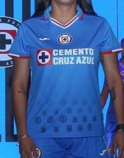 Cruz Azul 2022/23 Women’s Home Shirt - Image 3