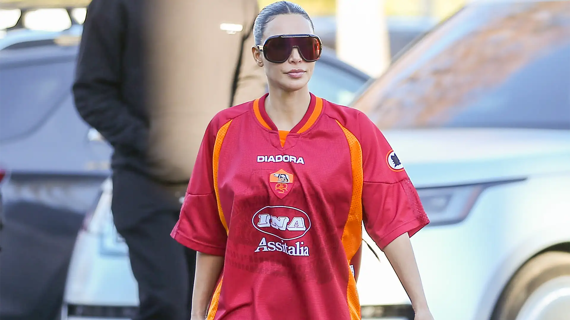 As Roma 1997/1998 Home Retro Jersey - Image 3