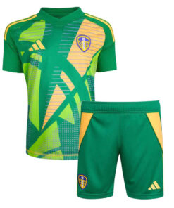 Leeds United Goalkeeper Kids Kit 24/25