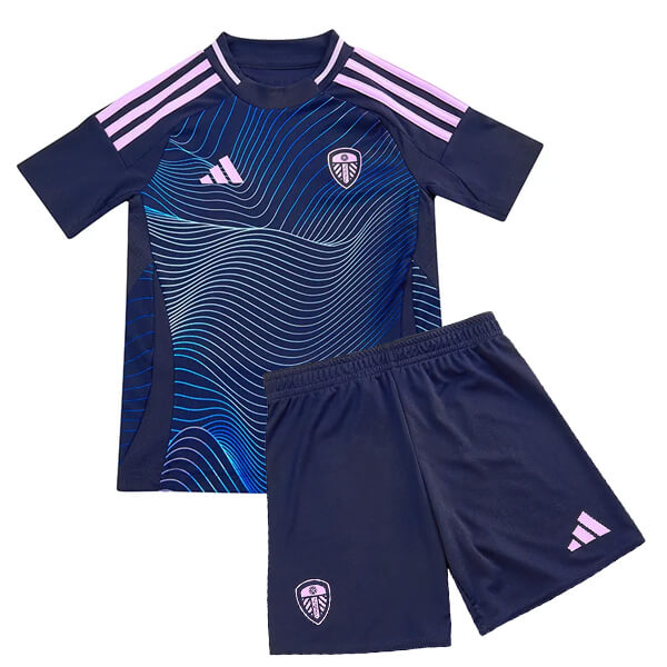 Leeds United Third Kids Kit 24/25