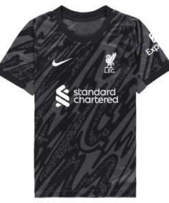 Liverpool 2024/25 Men’s Black Goalkeeper Stadium Shirt