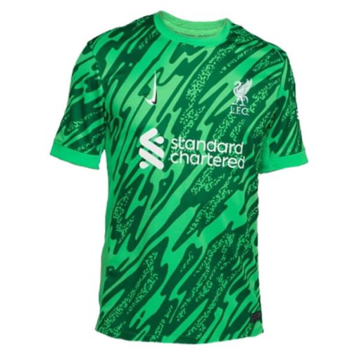 Liverpool 2024/25 Men’s Green Goalkeeper Third Stadium Shirt