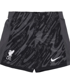 Liverpool Black Goalkeeper Shorts 24/25