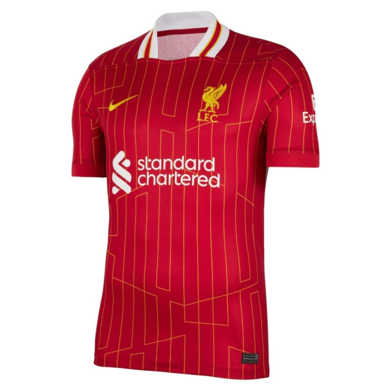 Alternative view of Liverpool 2024/25 Men’s Home Stadium Shirt