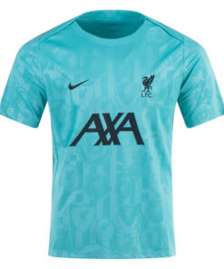 Liverpool Pre Match Training Top – Teal