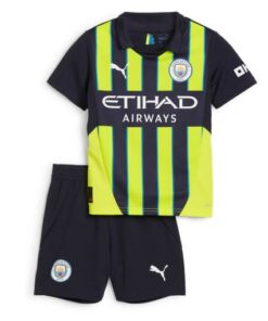 Manchester City 2024/25 Infant Away Shirt & Shorts Set