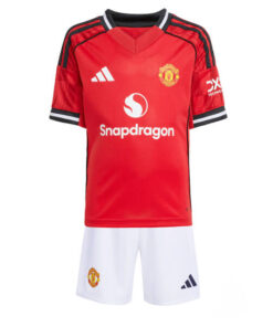 Manchester United Home Kids Kit 25/26