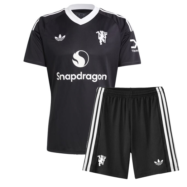 Manchester United Third Goalkeeper Kids Kit 24/25