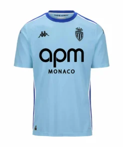 Alternative view of AS Monaco 2024/25 Men’s Blue Goalkeeper Shirt