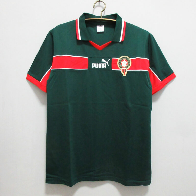 Morocco home green Retro 1998