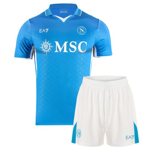 Napoli 2024/25 Infant Home Shirt & Shorts Set
