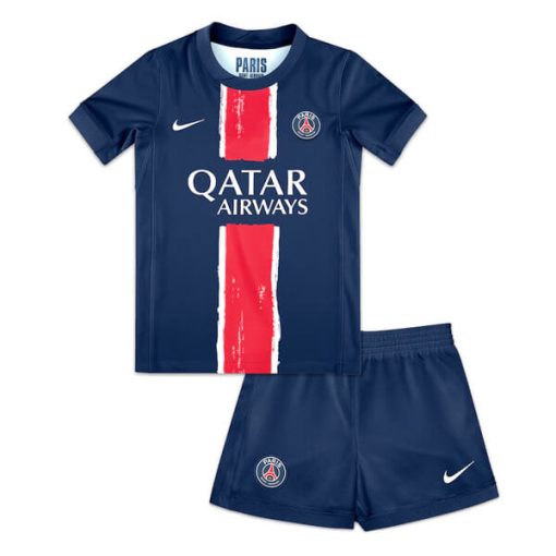Paris Saint Germain 2024/25 Infant Home Shirt & Shorts Set
