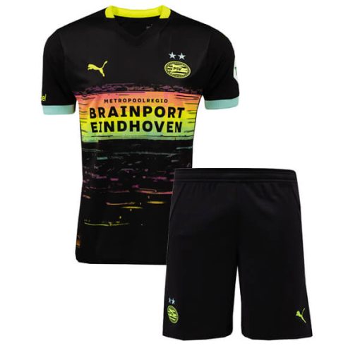 PSV Eindhoven 2024/25 Infant Away Shirt & Shorts Set
