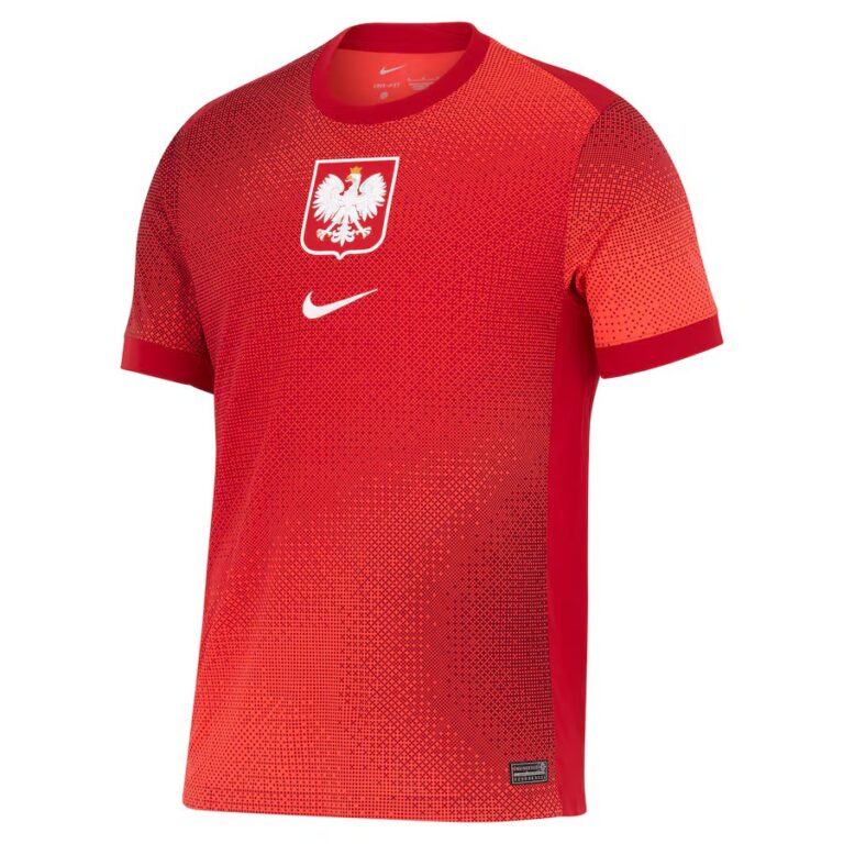 Alternative view of Poland 2024 Men’s Away Stadium Shirt