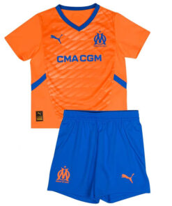 Alternative view of Olympique Marseille 2024/25 Infant Third Shirt & Shorts Set