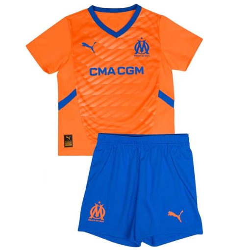 Olympique Marseille 2024/25 Infant Third Shirt & Shorts Set