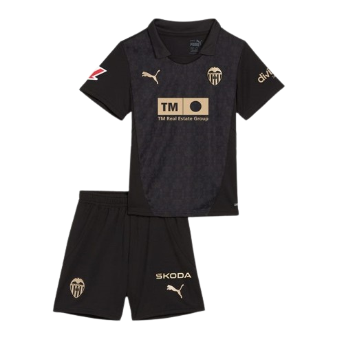 Valencia 2024/25 Infant Away Shirt & Shorts Set