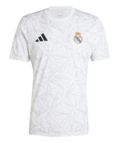 Real Madrid Pre Match Training Top – White