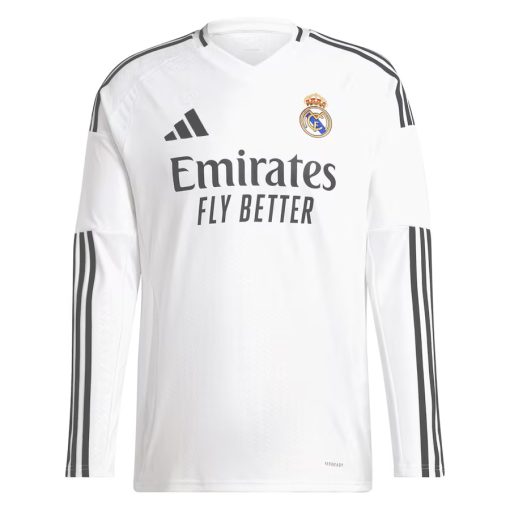 Real Madrid 2024/25 Men’s Long Sleeve Home Shirt
