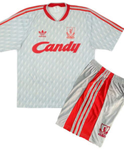 Retro Liverpool Away Kids Kit 89/91