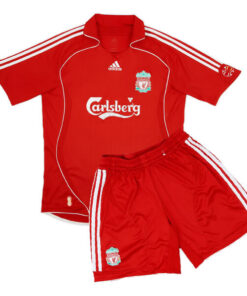 Retro Liverpool Home Kids Kit 06/08