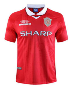 Retro Manchester United Champions League Final Shirt 1999