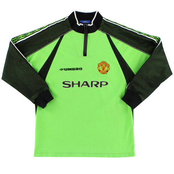 Retro Manchester United Home Goalkeeper Shirt 1998