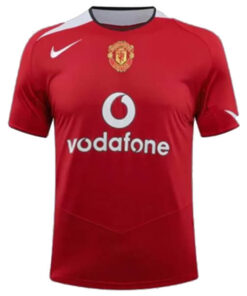 Retro Manchester United Home Shirt 04/06
