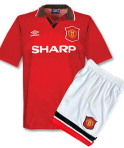 Retro Manchester United Home Kids Kit 94/96