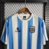 Argentina 1986 Home shirt crest detail