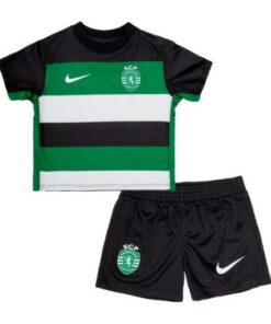 Sporting Lisbon 2024/25 Infant Home Shirt & Shorts Set
