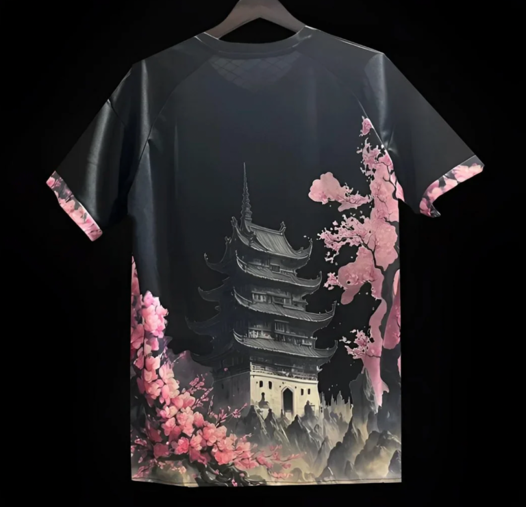 Alternative view of 2023/2024 JAPAN Pink Dragon Special Edition Football Jersey