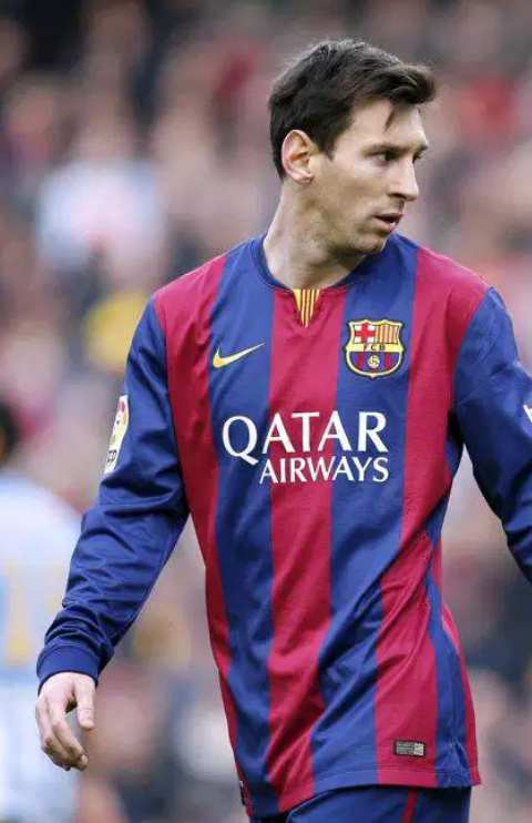 FC Barcelona 2014-2015 Long Sleeve Home Kit - Image 9