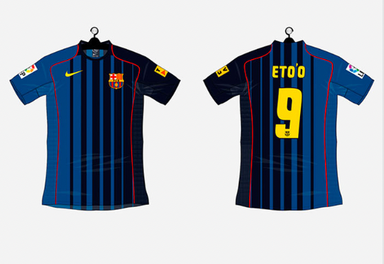 Fc Barcelona away retro 2004/05 - Image 6