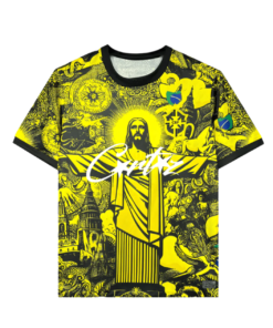 Brazil Jesus x Corteiz Special Edition Yellow Kit