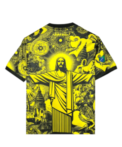 Alternative view of Brazil Jesus x Corteiz Special Edition Yellow Kit