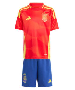 Alternative view of Adidas Spain 2024 Infant Home Shirt & Shorts Set