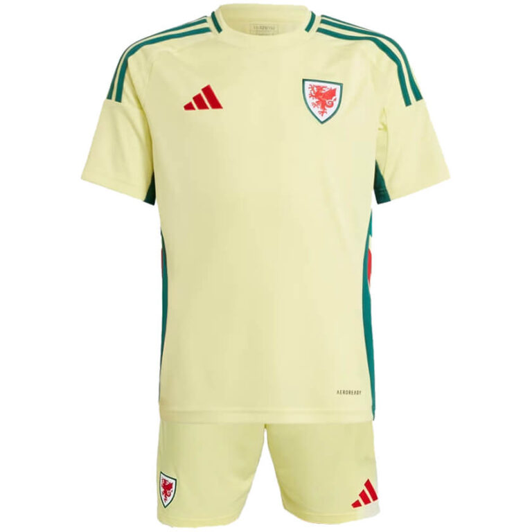 Alternative view of Wales 2024 Infant Away Shirt & Shorts Set