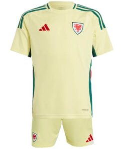 Wales 2024 Infant Away Shirt & Shorts Set