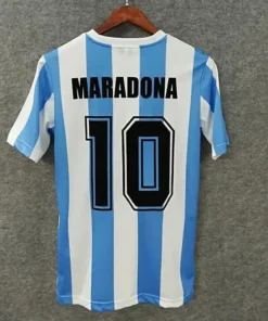 Alternative view of Retro Argentina Home Shirt 1986